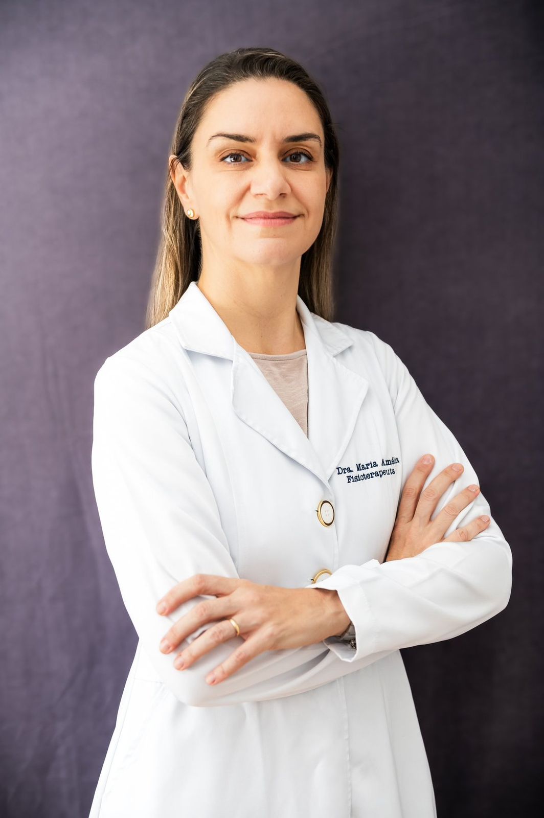 Dra. Maria Amélia, fisioterapeuta